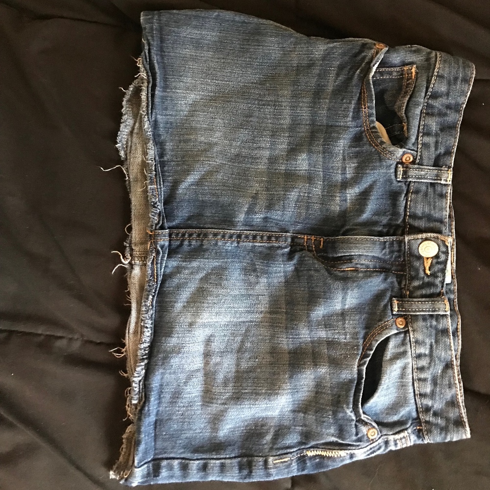 Short Jean Old Navy Skirt